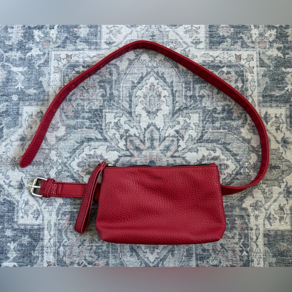 Red Belt Bag